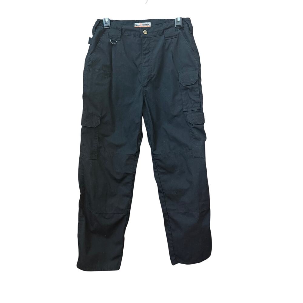511 Tactical Mens Cargo Pants Size 32X30 Black Workwear Rugged 5.11
